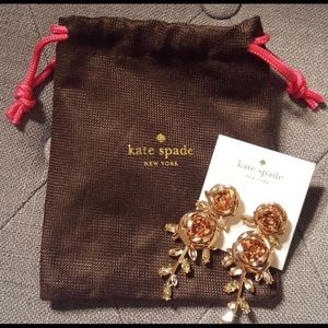 Kate Spade Garden Garland Statement Earrings